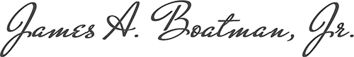 James A. Boatman, Jr.